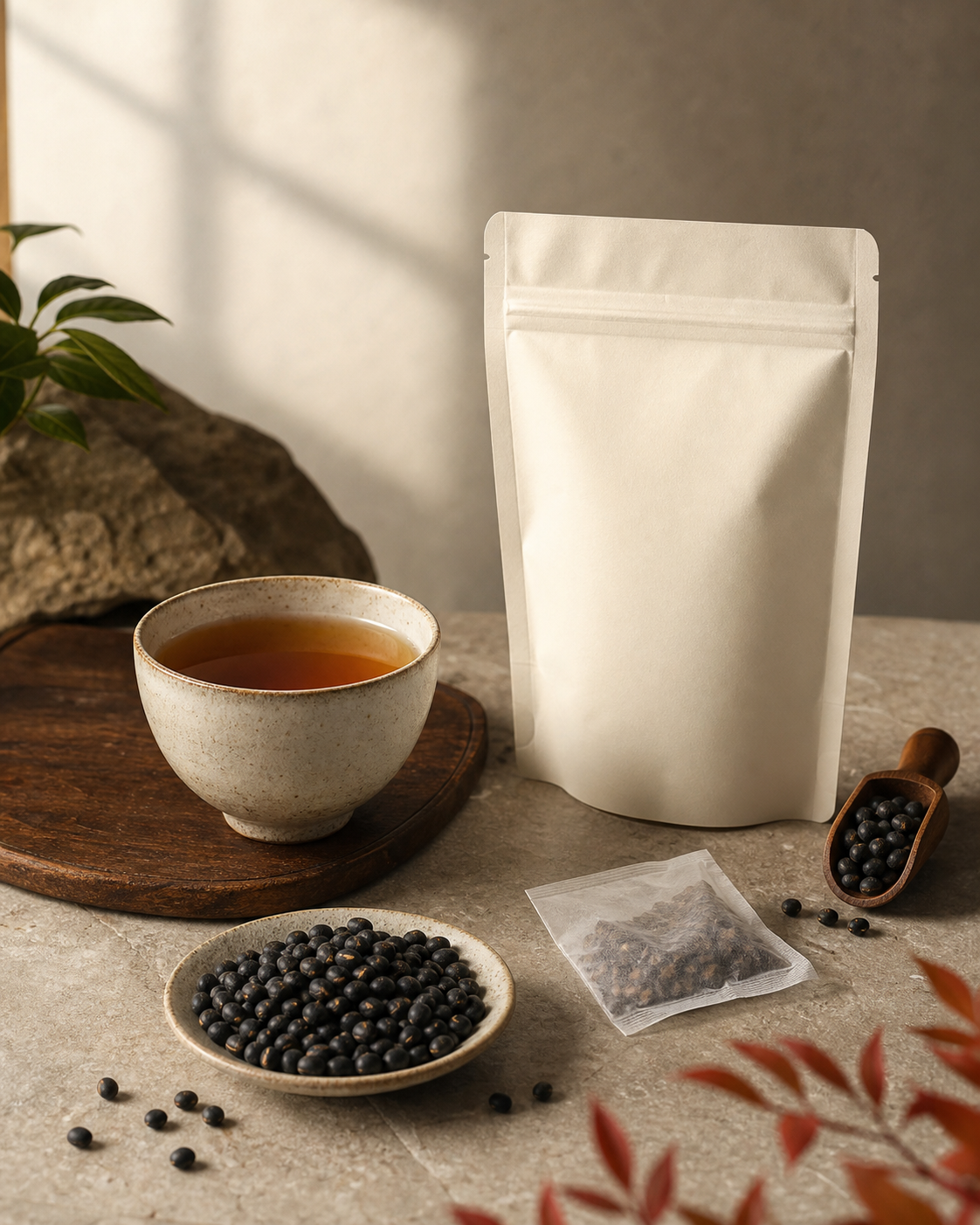 丹波黒豆100% 黒豆茶の商品イメージ